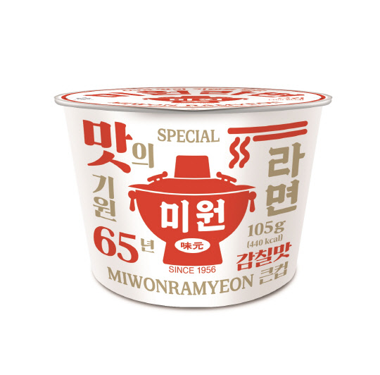 대상이 '미원라면'을 출시했다. <대상 제공>